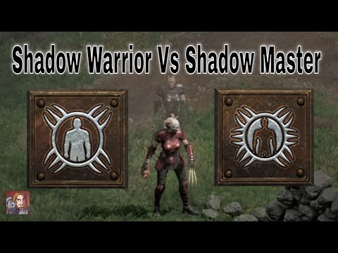 D2R Skills & Abilities - Shadow Warrior & Shadow Master (Assassin Shadow Disciplines)