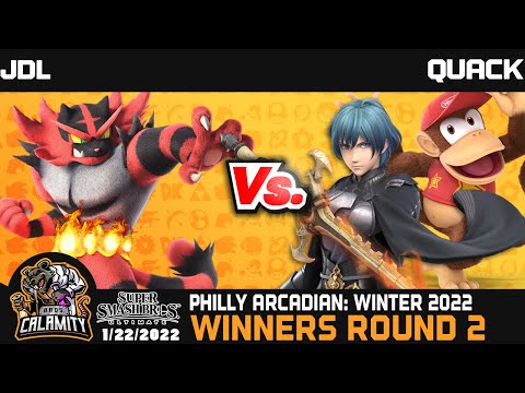 PWA 2022 Winners Round 2 - JDL (Incineroar) Vs. Quack (Byleth, Diddy Kong) - SSBU Tournament