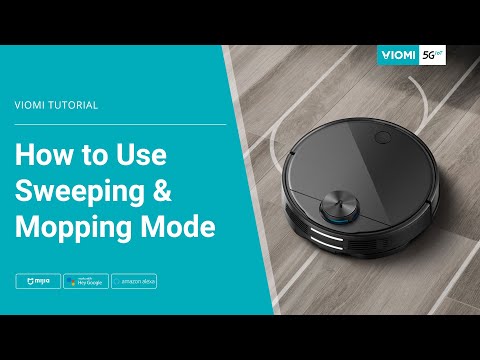 Viomi Robot Vacuum-mop - How to Use Sweeping & Mopping Mode
