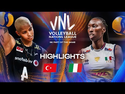 Türkiye 🇹🇷 vs. Italy 🇮🇹 - Highlights | Week 3 | Women's VNL 2025
