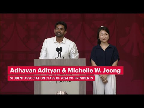 2024 Student Association Presidents' Address - YouTube