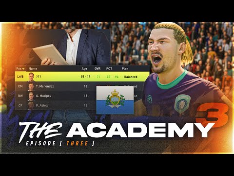 First EVER WONDERKID From SAN MARINO?! - FIFA 22 Career Mode Youth Academy #3