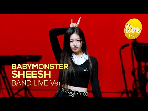 [4K] BABYMONSTER - “SHEESH” Band LIVE Concert [it's Live] K-POP live music show