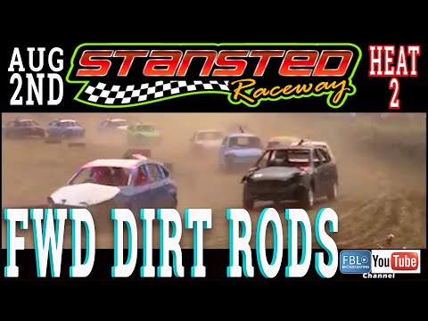 Stansted Raceway. Stock Car. Full Contact Banger Racing. August 2ND 2020. FWD Dirt Rods. Heat 2