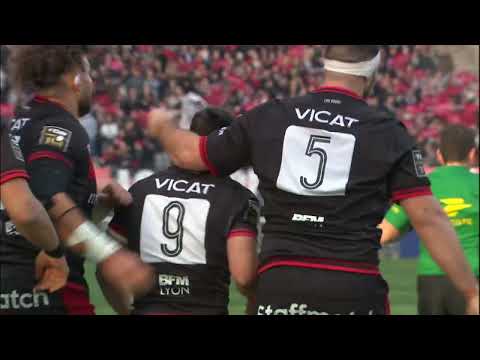 TOP 14 - Essai de Baptiste Couilloud (LOU) - LOU Rugby - Stade Rochelais