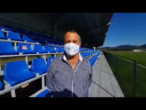 Octavian Pavel la debutul în Liga 2 a echipei ACSF Comuna Recea