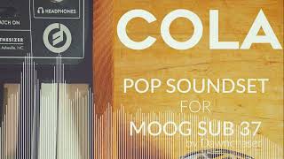 Video thumbnail for Cola Pop Soundset for Moog Sub 37 - Pop Patches 2025 by Kulshan Studios