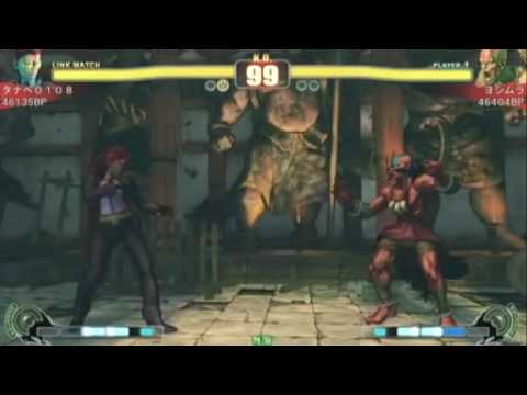 SF4:Drummond (Ho),Tanape (Vi),Aoki (Ab) vs Yoshimura (Dh),Umechin (Ry),Gun (Bl) - NSB12