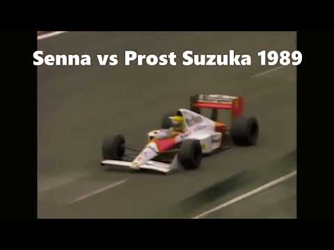 Senna vs Prost Suzuka 1989 Last Laps Championship Battle