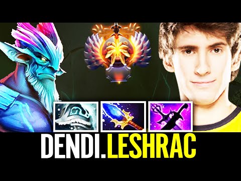 DENDI Leshrac [FULL GAMEPLAY] - Pro Safelane Guide | Dota 2 IMMORTAL GAMEPLAY