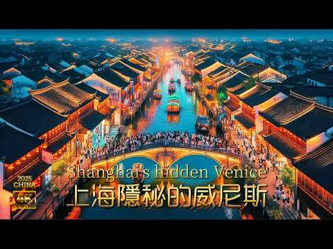Shanghai’s Hidden Venice: The Secret of Zhujiajiao Water Town Revealed! I 4K