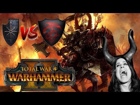 Chaos vs Vampire Counts | THE RIDERS OF THE APOCALYPSE - Total War Warhammer 2