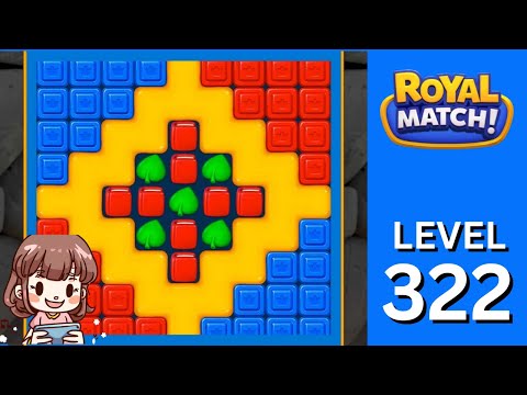 Royal Match Level 322 Walkthrough Solution 👑⚜️