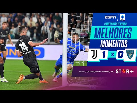Gols e lances de Juventus x Lecce