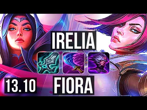 IRELIA vs FIORA (TOP) | 900+ games, 6/1/2 | KR Master | 13.10