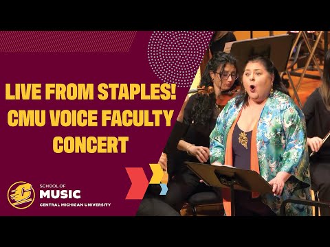 Live from Staples! CMU Voice Faculty Concert