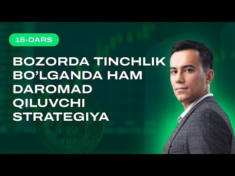 18-dars. Bozorda o'sish bo'lmaganda ham yaxshi ishlovchi strategiya | HBS Darslari