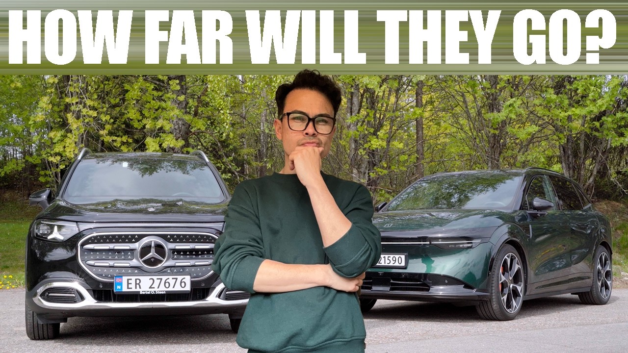 Mercedes GLB 350 4Matic vs Zeekr 7X AWD | RANGE TEST @120KPH (75MPH) | WHICH GOES THE FURTHEST?