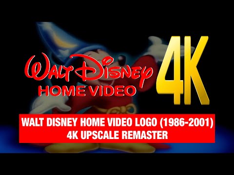 Walt Disney Home Video Logo (4K AI Upscale Remaster)