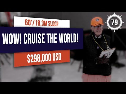 WOW! HUGE 60FT WORLD CRUISER - Gulfstar 60 Sailboat for sale #sailboatforsale - EP79