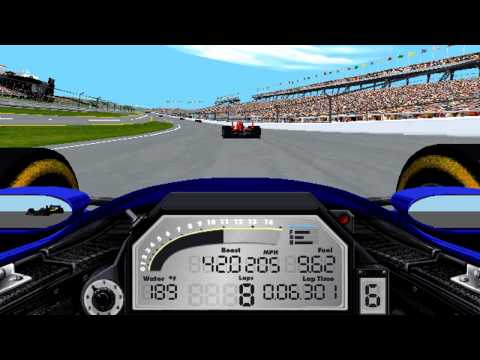 Indycar Racing II - Indianapolis 1995 Practice