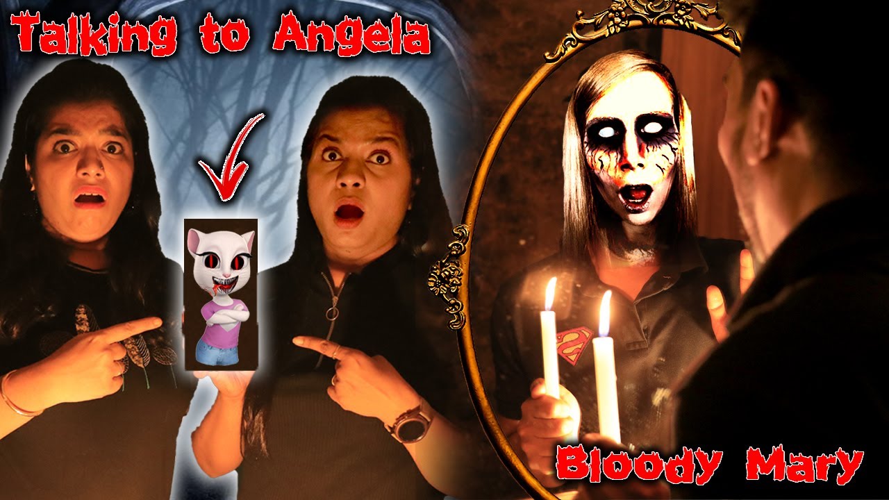 Extreme Horror Challenge | BLOODY MARY | Talking To Angela At 3 AM | Hungry Birds