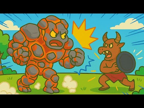 Lava Golem vs Fantasy Units – Who Will Survive the Molten Onslaught  ARBS