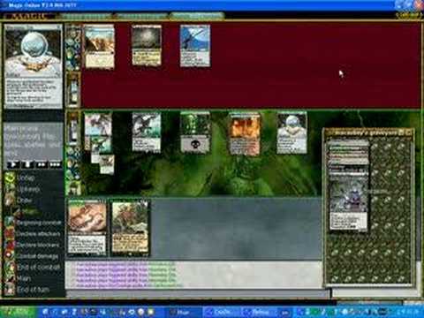 Magic the gathering qucik black graveyard combo