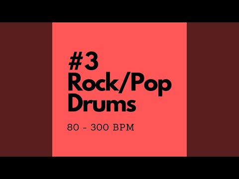 Rock/Pop Drums #3 - 290 bpm