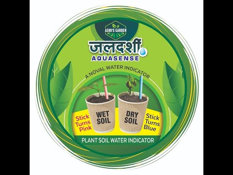  Asmi's Garden Color-Changing Soil Moisture Indicator Sticks