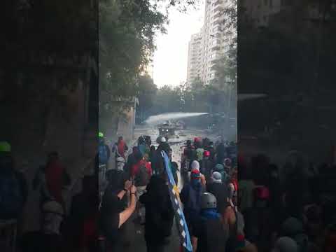 ZONA CERO PLAZA DE LA DIGNIDAD/BATALLA CAMPAL, CHILE