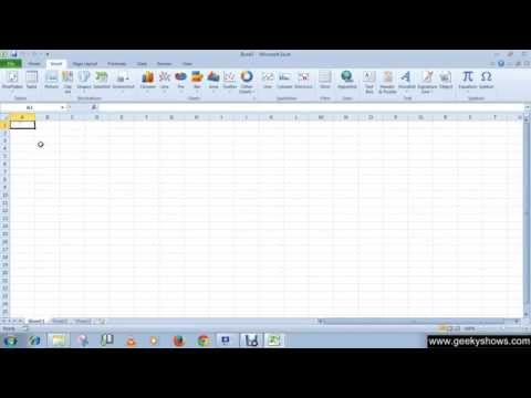 Microsoft Office Excel 2010 Introduction Microsoft Excel 2010