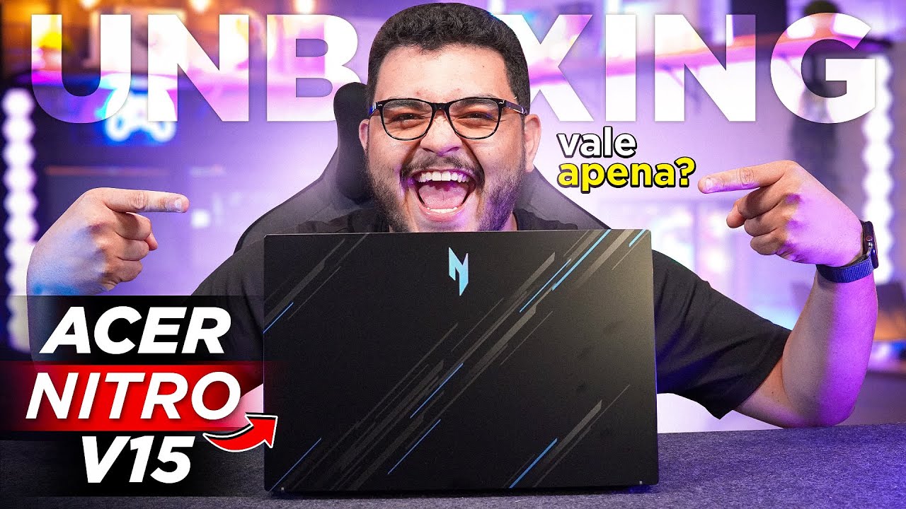 ACER NITRO V15 ANV15-51-57 será o MELHOR notebook GAMER custo beneficio? i5-13420H + RTX4050