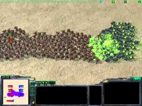 255 Marines VS 100 Banelings