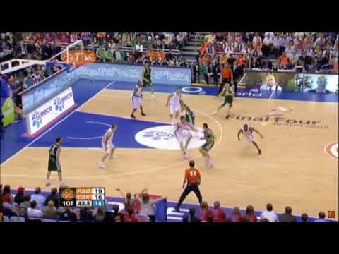 Zeljko Obradovic — Panathinaikos: Weave | Middle Pick & Roll (Berlin 2009 — Euroleague Final)