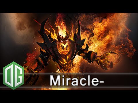 OG. Miracle- Shadow Fiend Gameplay - Rampage - Ranked Match - OG Dota 2