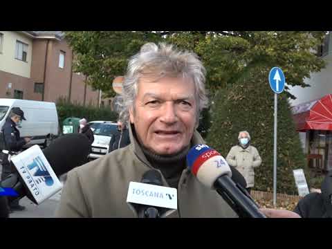 Inaugurazione statua mezzobusto Paolo Rossi