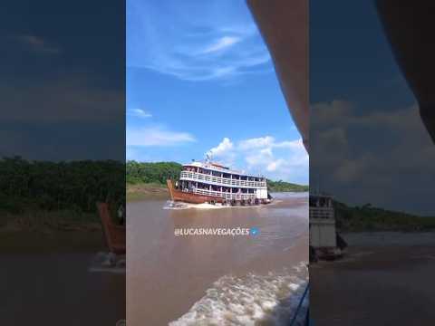 BRUTO DO RIO JAPURÁ 🚀 #barco #amazonas #amazônia #viagem #japura