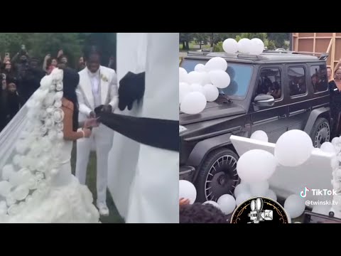 Travis Hunter Gifts His Wife Leanna A $500,000 Custom G Wagon On Their Wedding Day 💍