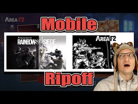 "Area F2" SUED as mobile RIPOFF of Rainbow 6 Siege