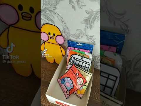 Бумажные уточки из Тик Ток ❤️ одежда и еда для уточек ?
