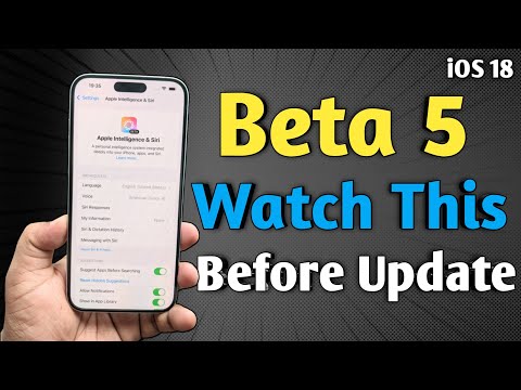 IOS 18 Developer Beta 5 and Public Beta 3- Watch This Before Update
