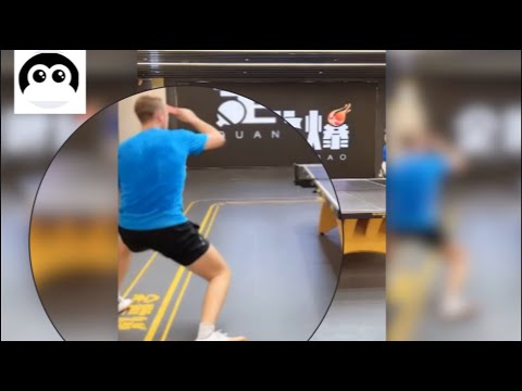 【table tennis】Rassia No1  Alexander Shibaev teachs you forehand loop