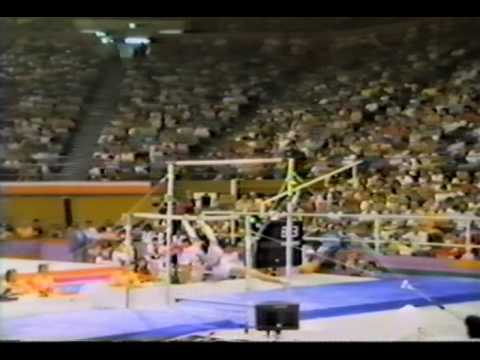 1st T ROM Cristina Grigoras UB - 1984 Olympic Games  9.800