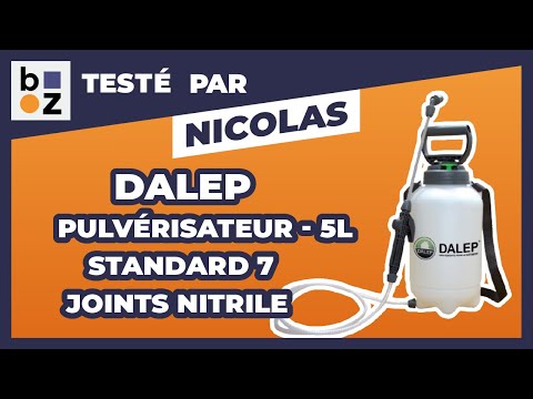 Pulvérisateur STANDARD 7 - 5 litres utiles - Joints Nitrile DALEP