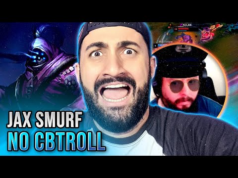 JAX SMURF NO CBTROL?? CHAMA A POLÍCIA KKKK