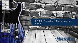 Video thumbnail for 2014 Fender LTD Edition Sandblasted Telecaster Guitar - Manchester Music Mill by Manchester Music Mill