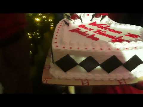 welcome cake to Habiba