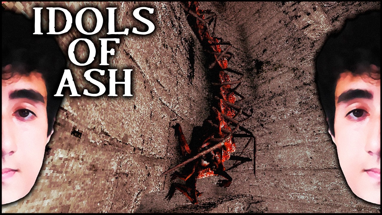 Uma LACRAIA GIGANTE me perseguindo 🐛 Idols of Ash