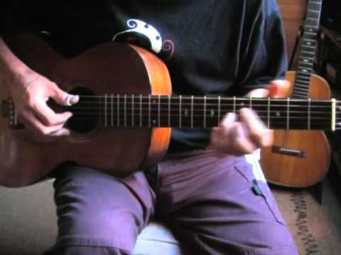Blues in the Key of E Lesson - Acoustic Fingerpicking  - 44 Blues Part 2/2
